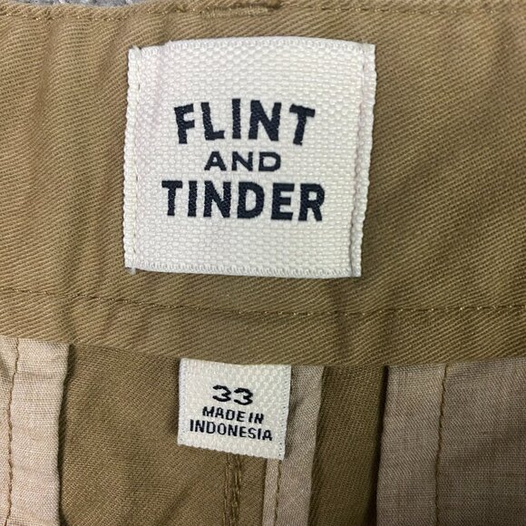 Flint and Tinder 365 Chino Shorts Men's 33 Khaki Walk Hiking Outdoors Walking - Picture 3 of 9
